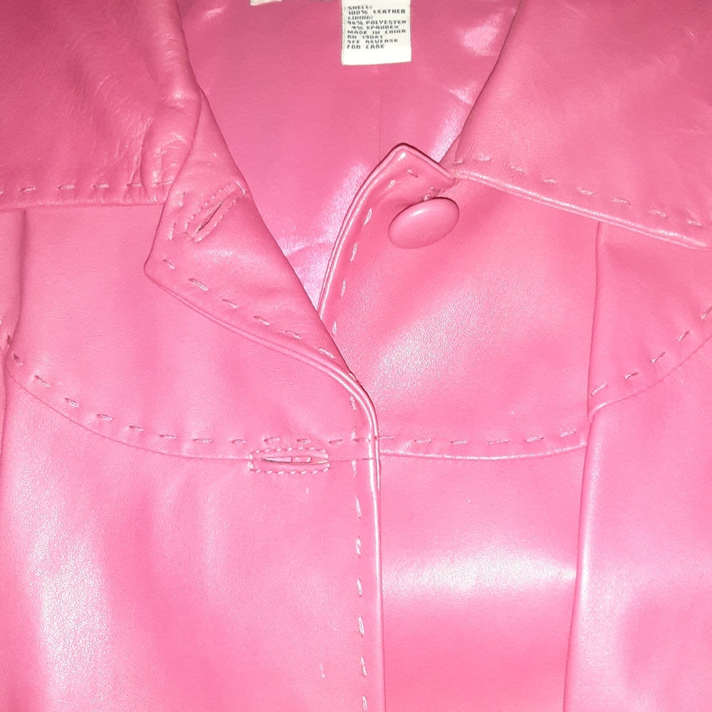 Leather jacket